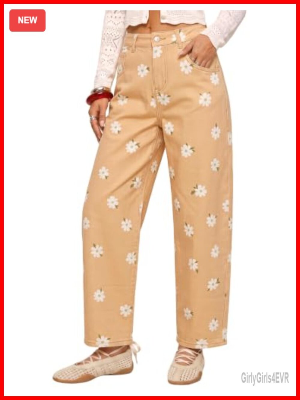 Barrel Jeans for Women High Rise Cropped Stretch Denim Pants